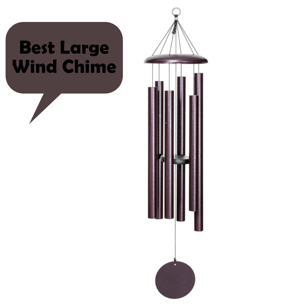 Beautiful Sound Patio Home Décor 52 Memorial Heavy Wind Chimes with Rich Large Wind Chimes Outdoor Deep Tone,Amazing Grace Wind Chimes with Spiral Tuned Tubes Decorative Chime for Garden