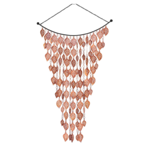 Copper Wind Chimes Monarch Pure Copper Cascading Leaves Wind Chime