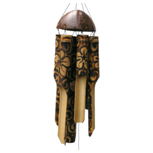 best bamboo wind chimes Burnt Flower 38 inch