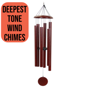 deepest tone wind chimes